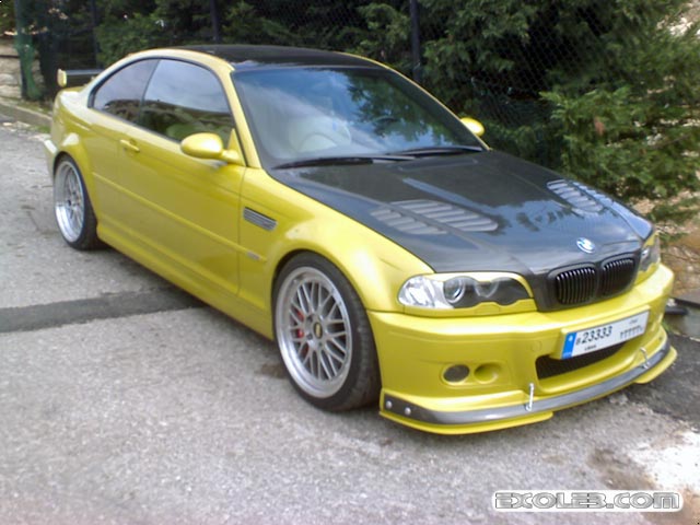 This tuned BMW M3 E46 belongs to Rafic and was spotted around LAU Byblos