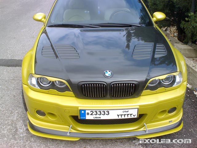 This tuned BMW M3 E46 belongs to Rafic and was spotted around LAU Byblos 