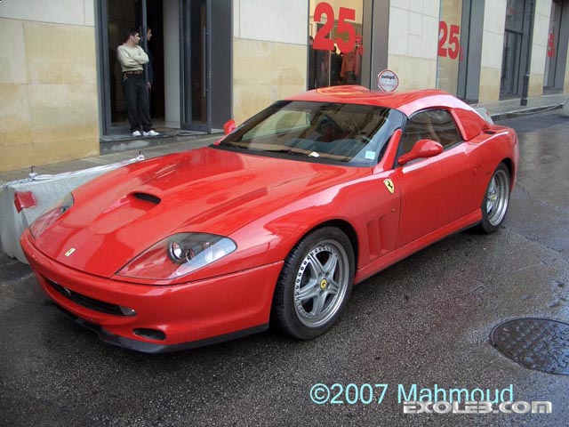 This Ferrari 550 Barchetta was spotted by Mahmoud in Downtown Beirut Lebanon