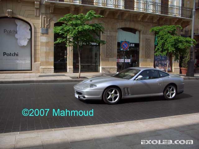 This Ferrari 550 Maranello was spotted by Mahmoud in Downtown Beirut 