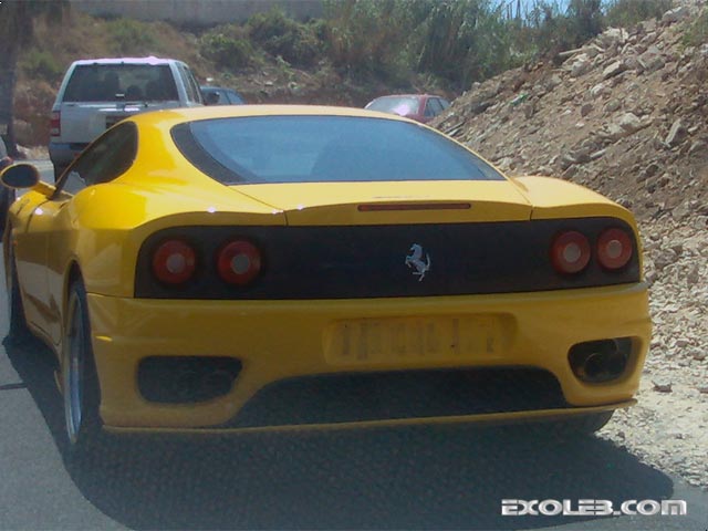 Ferrari 360 Modena This 360 Modena was spotted by Aziz Fares in Dbayeh 
