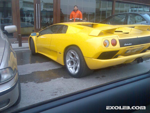 This Lamborghini Diablo SV was spotted by Pierre in Rawche Lebanon