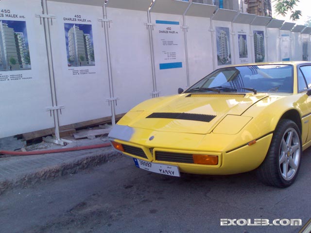 This Maserati Merak SS was spotted in Achrafieh by Georges Khairallah