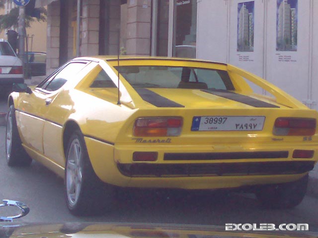 This Maserati Merak SS was spotted in Achrafieh by Georges Khairallah
