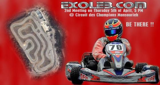 exoleb 2nd meeting karting
