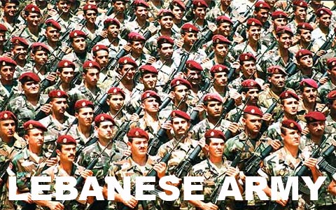 We support the Lebanese Army in the current fights it is having with the 