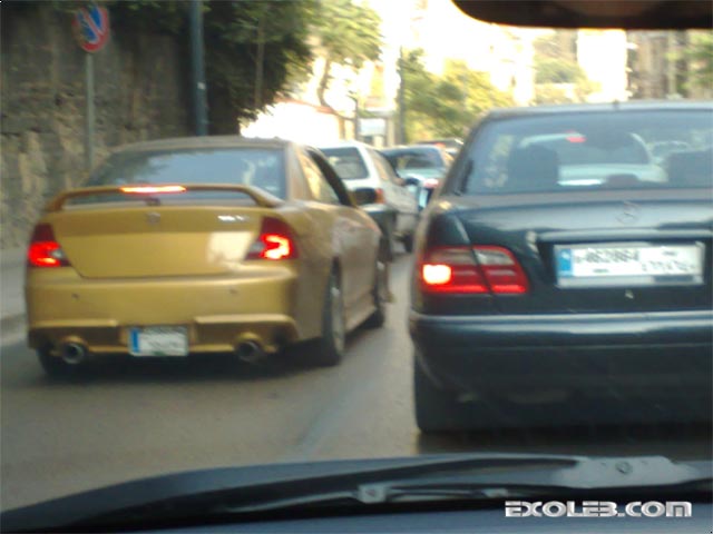 This Tuned Honda civic was spotted by Bilal Ramadan in Hamra Street Beirut This Tuned Honda civic was spotted by Bilal Ramadan in Hamra Street Beirut