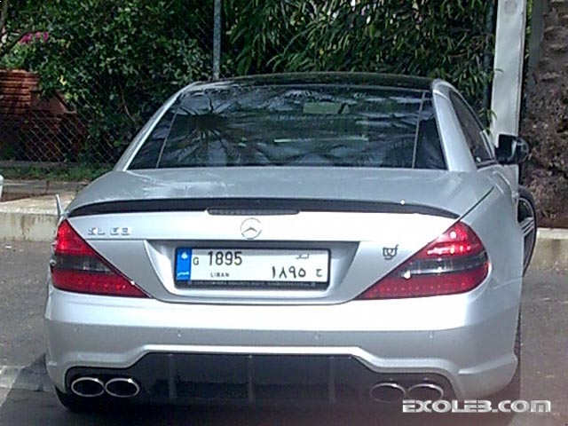 MercedesBenz SL 63 AMG This Mercedes was spotted by Apo Joulfayan