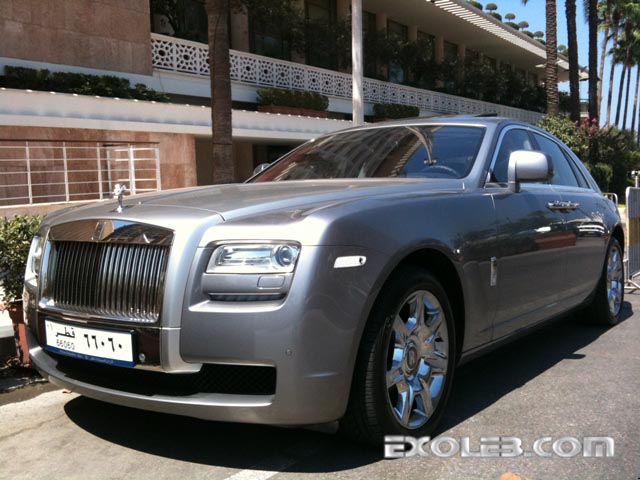 This RR Ghost was spotted by Georges Khairallah next to Phoenicia and it is